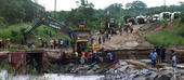 Governo trabalha para a reposição das pontes sobre os rios Montepuez e Messalo