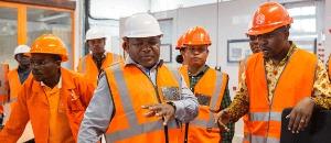 Presidente da República inaugura central hidroeléctrica de Mavuzi