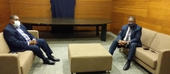 Presidente da República mantém encontro com o Presidente da Renamo