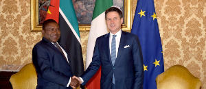 Presidente da República recebe felicitações do Primeiro-Ministro italiano
