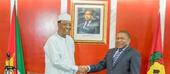Presidente da República recebe seu homólogo do Chade